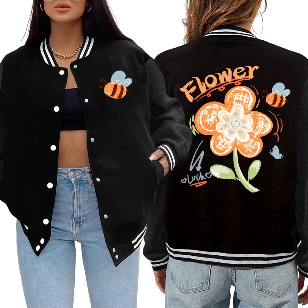 Luck Flower Little Bee Design Women Y2K Womenswear Funny Casual Pullover Autumn Warm Jackets Simplicity Fashion Jacket Unisex
Luck Flower Little Bee Design Women Y2K Womenswear Funny Casual Pullover Autumn Warm Jackets Simplicity Fashion Jacket Unisex