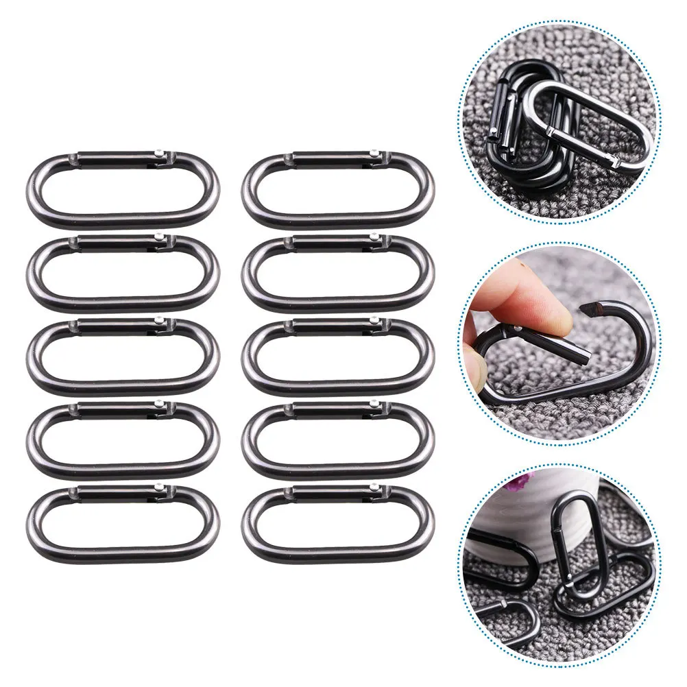 20Pcs Kettle Carrying Buckles Oval Aluminum Alloy Portable Hanging Buckles for Camping Backpack Motorcycle Bag
20Pcs Kettle Carrying Buckles Oval Aluminum Alloy Portable Hanging Buckles for Camping Backpack Motorcycle Bag