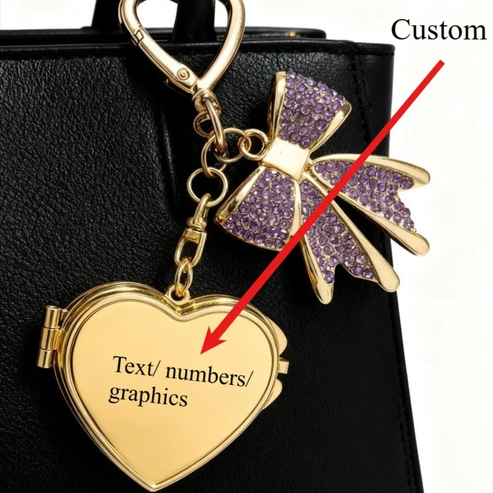 Custom Cute Woman Bag Accessories Popular Heart Keychain Stainless Steel Mirror Key Chain Keyring for Woman Trendy Pendant Gift
Custom Cute Woman Bag Accessories Popular Heart Keychain Stainless Steel Mirror Key Chain Keyring for Woman Trendy Pendant Gift
