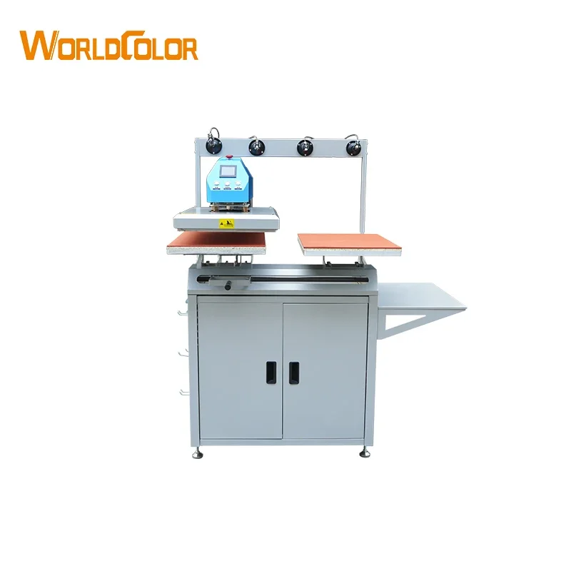 dtf Tshirt film heat transfer machine 40*60cm double station pneumatic with stands
dtf Tshirt film heat transfer machine 40*60cm double station pneumatic with stands