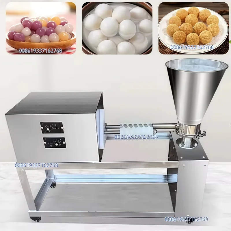 Dough Ball Making Machine Dough Rounder Divider Rounding Machine Sesame Coconut Balls Forming Machine Cheese Ball Maker
