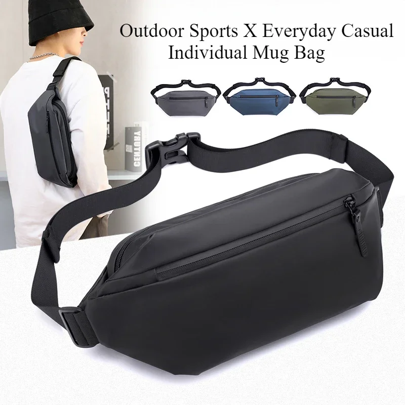 New Outdoor Leisure Waist Bag Men's Shoulder Crossbody Bag Multifunctional Waterproof Chest Bag
New Outdoor Leisure Waist Bag Men's Shoulder Crossbody Bag Multifunctional Waterproof Chest Bag
