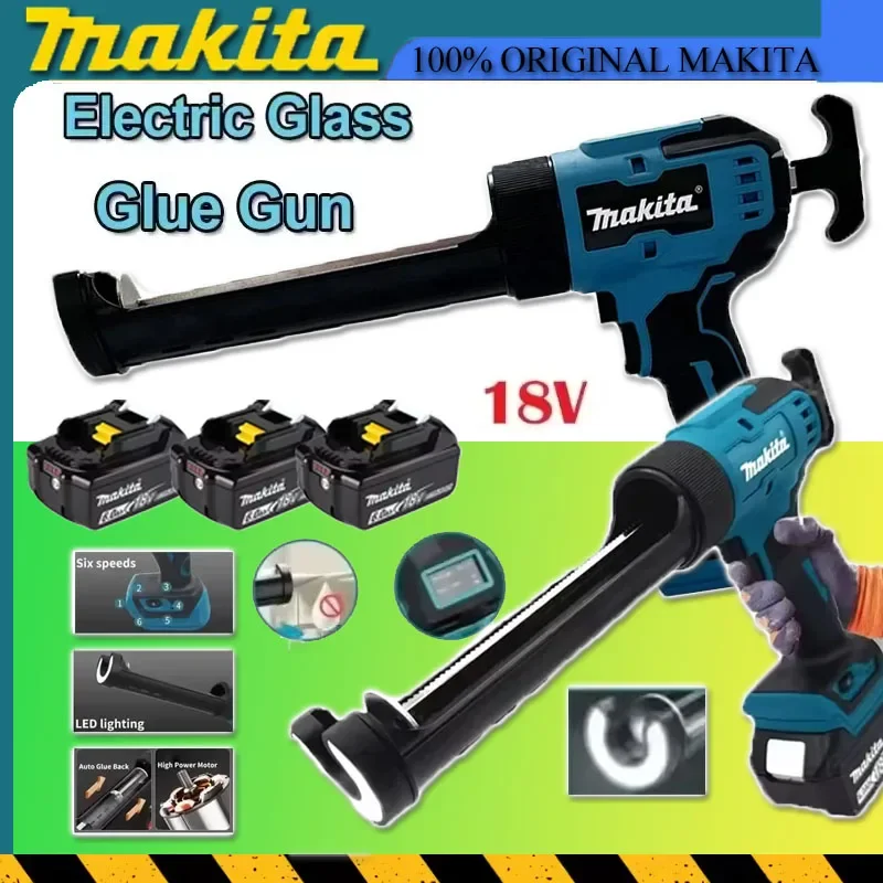 Makita Tool Wireless Glass Doors Windows Electric Glass Glue Gun Cement Glass Adhesive Glue Seal Sealant Filling Sewing Gun
Makita Tool Wireless Glass Doors Windows Electric Glass Glue Gun Cement Glass Adhesive Glue Seal Sealant Filling Sewing Gun