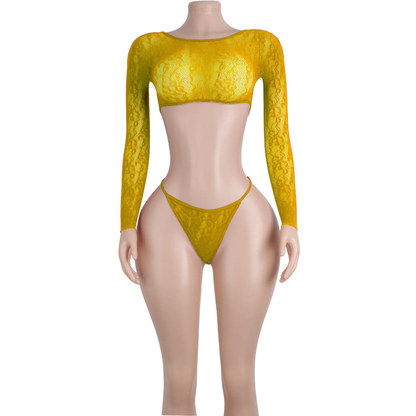 Women's Two-Piece Bodysuit Arm Sleeves Hollow Out Straps Shiny Wholesale Club Dancewear Performance Pole Wear Exotic Dancewear
Women's Two-Piece Bodysuit Arm Sleeves Hollow Out Straps Shiny Wholesale Club Dancewear Performance Pole Wear Exotic Dancewear