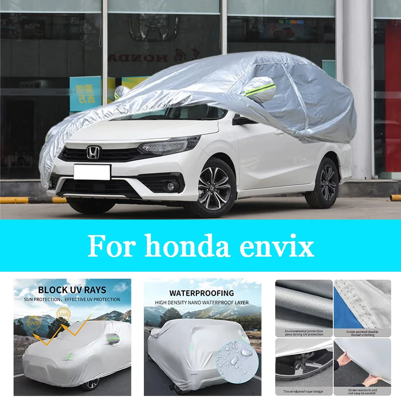 Car Cover Outdoor Full Exterior Snow Cover Sunshade Waterproof Dustproof Protection with Reflective Strips for Honda Envix
Car Cover Outdoor Full Exterior Snow Cover Sunshade Waterproof Dustproof Protection with Reflective Strips for Honda Envix
