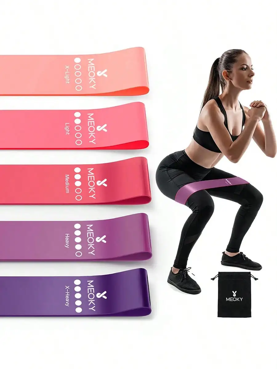 5Pcs Elastic Resistance Bands Set Soft Stretch Loop Bands For Glute Leg Training Yoga Pilates Home Gym Full Body Fitness Workout
5Pcs Elastic Resistance Bands Set Soft Stretch Loop Bands For Glute Leg Training Yoga Pilates Home Gym Full Body Fitness Workout