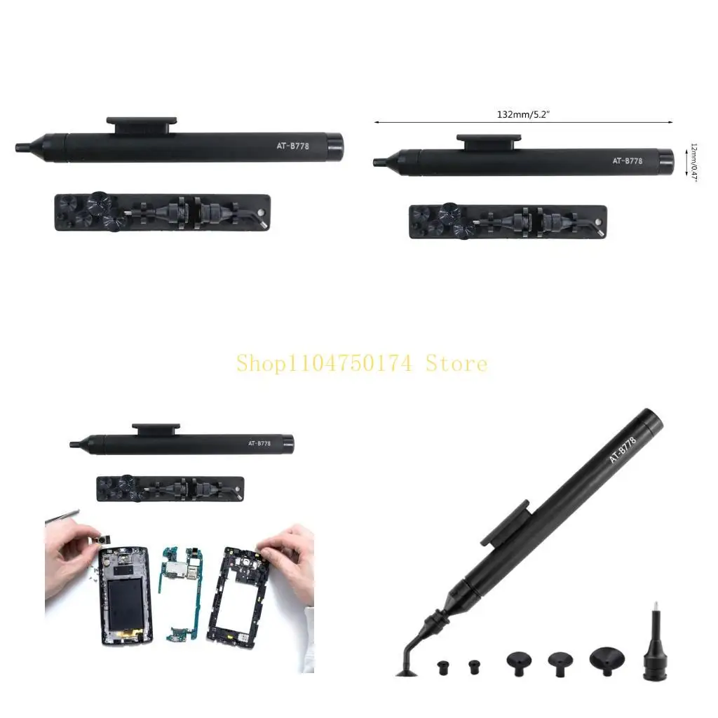 IC Chip Vacuum Suction Pen Antistatic Pick-up Tool AT-B778 Vacuum Pick Up Tool top sale
IC Chip Vacuum Suction Pen Antistatic Pick-up Tool AT-B778 Vacuum Pick Up Tool top sale