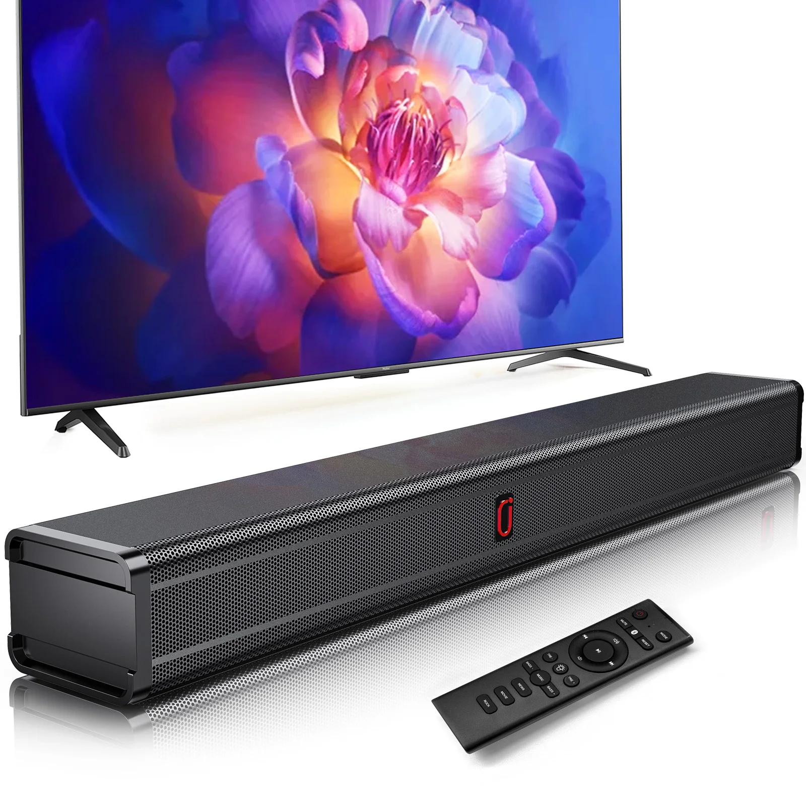 Саундбар JYX H7 3D Surround для телевизора – 40 Вт, двойные динамики, Dolby Atmos, Bluetooth 5.4 / HDMI-ARC/AUX/USB, 3 режима эквалайзера, компактный, для настенного монтажа
Саундбар JYX H7 3D Surround для телевизора – 40 Вт, двойные динамики, Dolby Atmos, Bluetooth 5.4 / HDMI-ARC/AUX/USB, 3 режима эквалайзера, компактный, для настенного монтажа