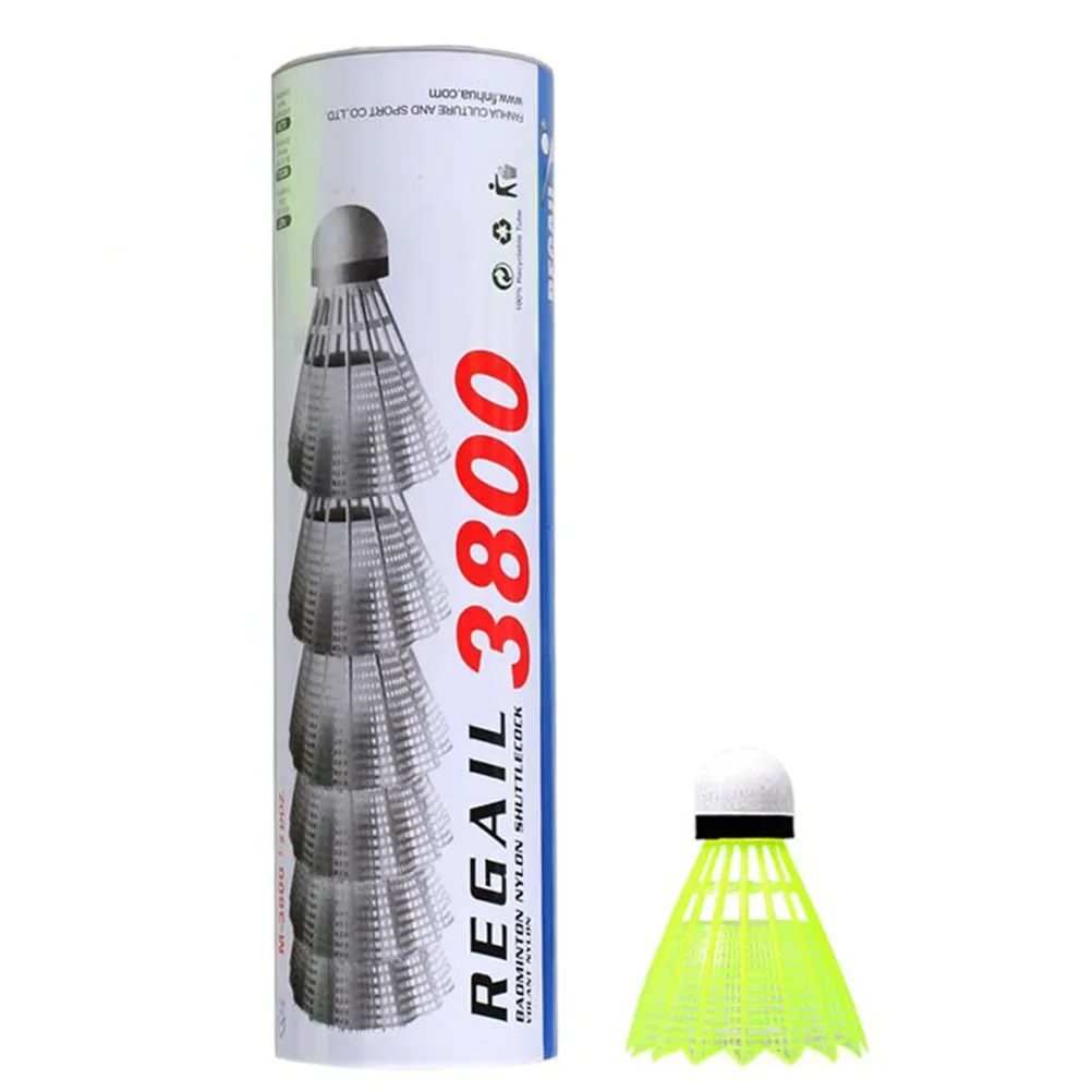 Набор из 6 воланов для бадминтона: премиум-качество, долговечность, отлично подходят для тренировок на улице и фитнеса
Набор из 6 воланов для бадминтона: премиум-качество, долговечность, отлично подходят для тренировок на улице и фитнеса