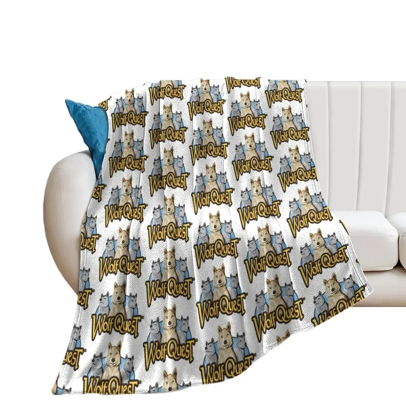 WolfQuest Classic logo Throw Blanket Flannel Fabric Personalized Gift Camping Designers Blankets
WolfQuest Classic logo Throw Blanket Flannel Fabric Personalized Gift Camping Designers Blankets