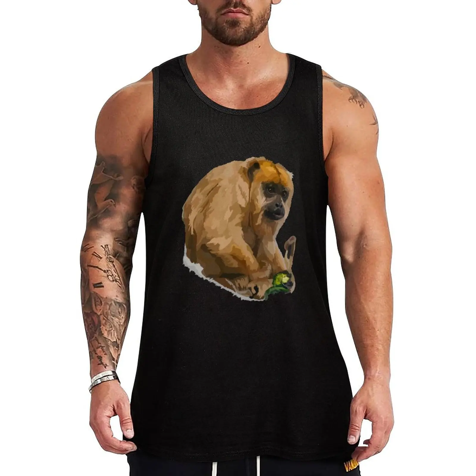 B is for Black Howler Monkey Tank Top gym accessories men gym shirt men Men's gym
B is for Black Howler Monkey Tank Top gym accessories men gym shirt men Men's gym