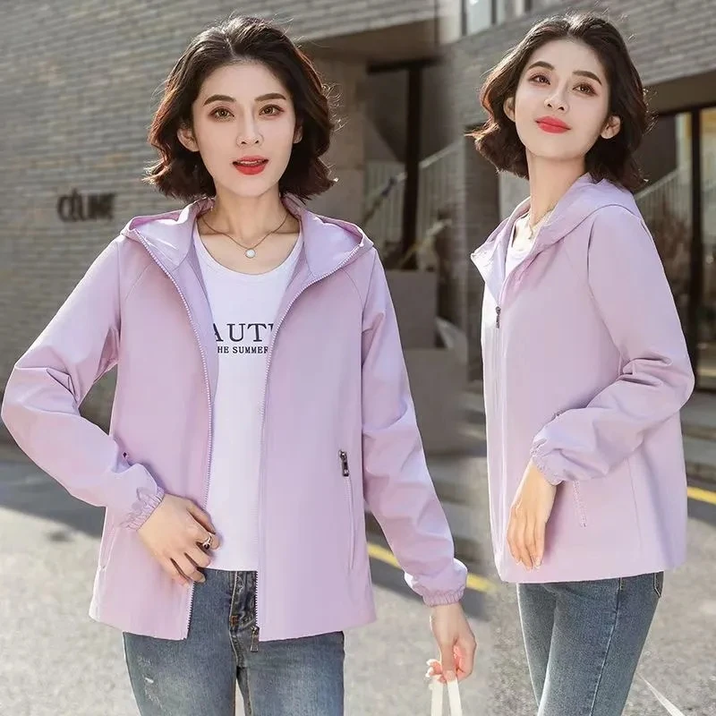 Women's ort Jaet 2025 New Spring Autumn Casual Loose Thin Hooded Versatile Slimming Coat plus Size Faionable
Women's ort Jaet 2025 New Spring Autumn Casual Loose Thin Hooded Versatile Slimming Coat plus Size Faionable