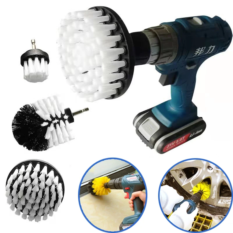 3Pcs/Set Electric Bathroom Floor Carpet Power Scrubber Cleaning For Carpet Glass Car Tires Tile Bathroom and Kitchen 2/3.5/4''
3Pcs/Set Electric Bathroom Floor Carpet Power Scrubber Cleaning For Carpet Glass Car Tires Tile Bathroom and Kitchen 2/3.5/4''