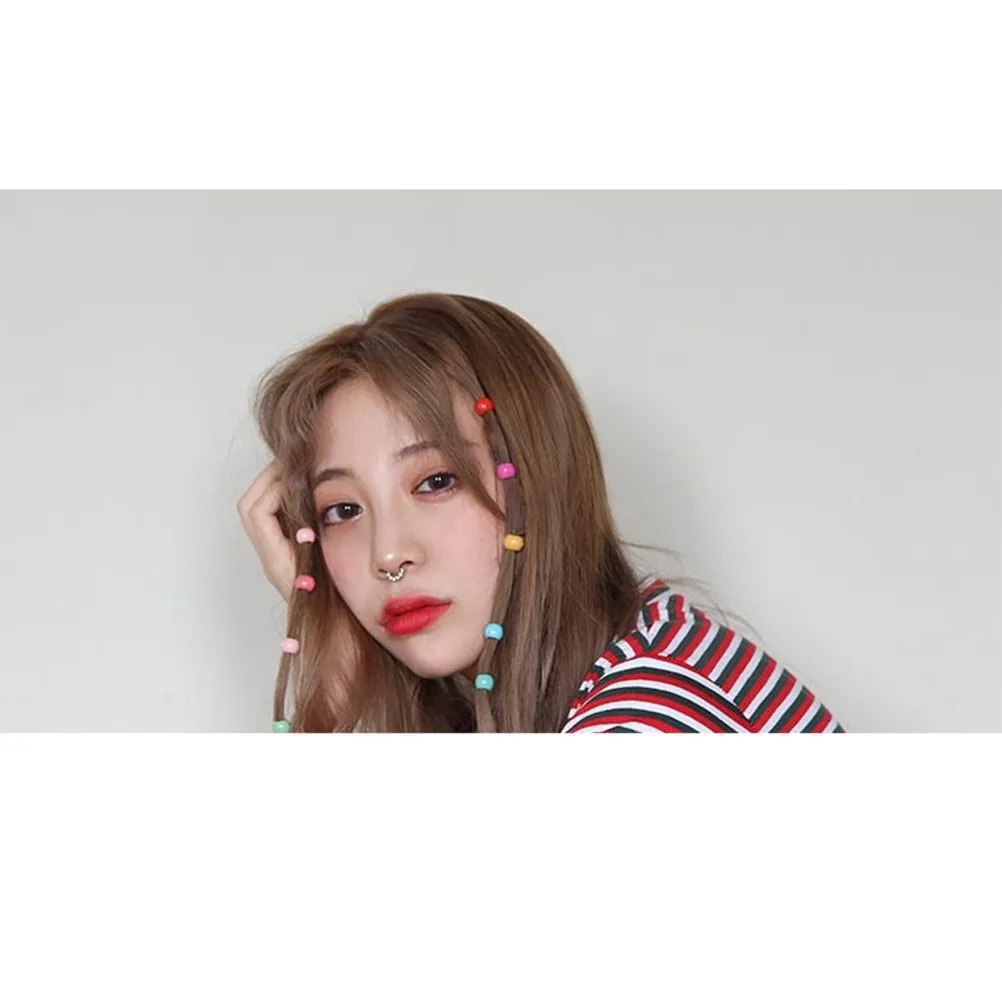 300Pcs Colorful Mini Jaw Clips Round Hair Grabbers Plastic Snap Barrettes for Women Trendy Hair Clips Style Enhancer Set
300Pcs Colorful Mini Jaw Clips Round Hair Grabbers Plastic Snap Barrettes for Women Trendy Hair Clips Style Enhancer Set