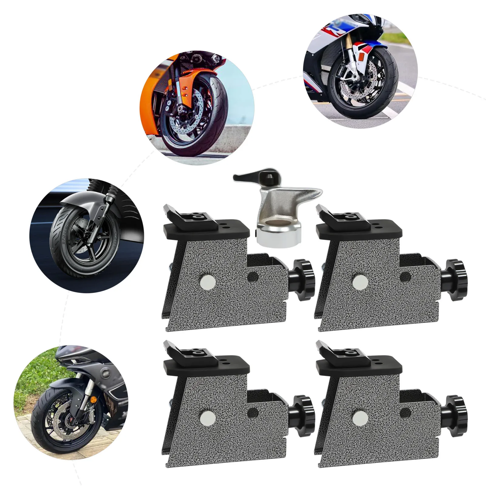 Tire Bead Sealer Clamps, 4-Piece Tire Changer Adapters with 28mm Bead Breaker Head, #45 Steel Tire Machine Tools
Tire Bead Sealer Clamps, 4-Piece Tire Changer Adapters with 28mm Bead Breaker Head, #45 Steel Tire Machine Tools