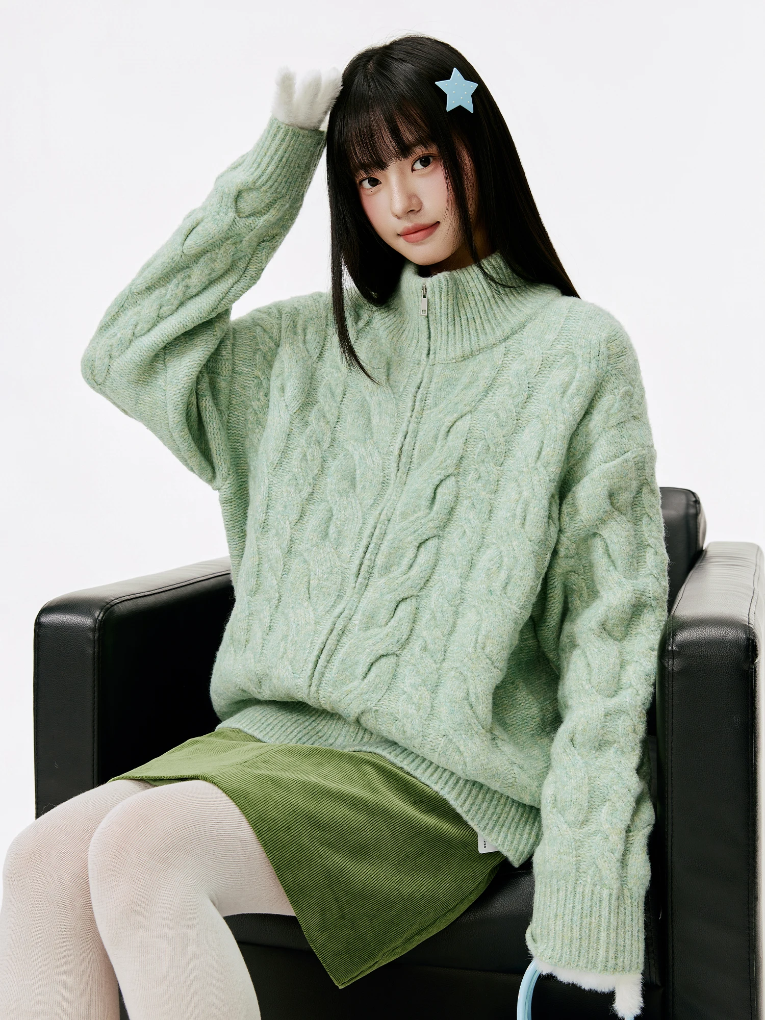 Loose Lazy Sle Women's Knitted Sweater Cardigan Zipped Ne Design Autumn Winter Faion Casual Polyester Blend Long Sve
Loose Lazy Sle Women's Knitted Sweater Cardigan Zipped Ne Design Autumn Winter Faion Casual Polyester Blend Long Sve