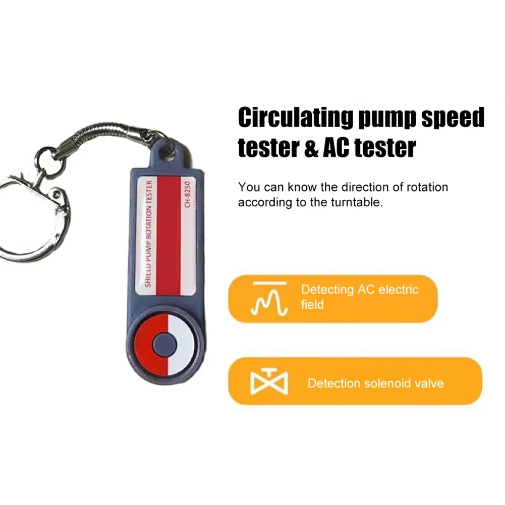 Heating System Circulation Pump Tester with Rotation Direction Indicator and Solenoid Valve AC Detection Function 
Heating System Circulation Pump Tester with Rotation Direction Indicator and Solenoid Valve AC Detection Function
