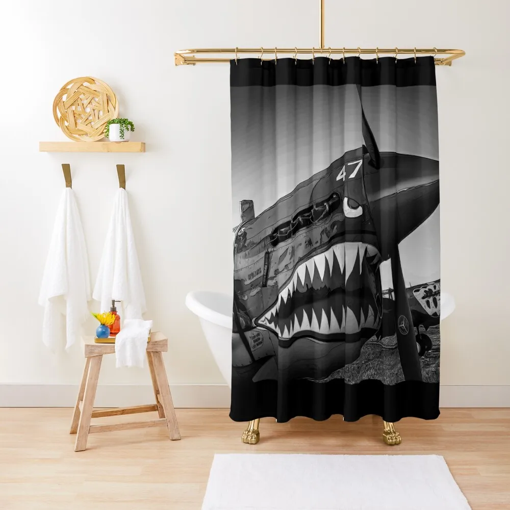 Black and White Spitfire Teeth Shower Curtain In The Bathroom Window Shower Bath Modern Accessory Bathrooms Curtain
Black and White Spitfire Teeth Shower Curtain In The Bathroom Window Shower Bath Modern Accessory Bathrooms Curtain