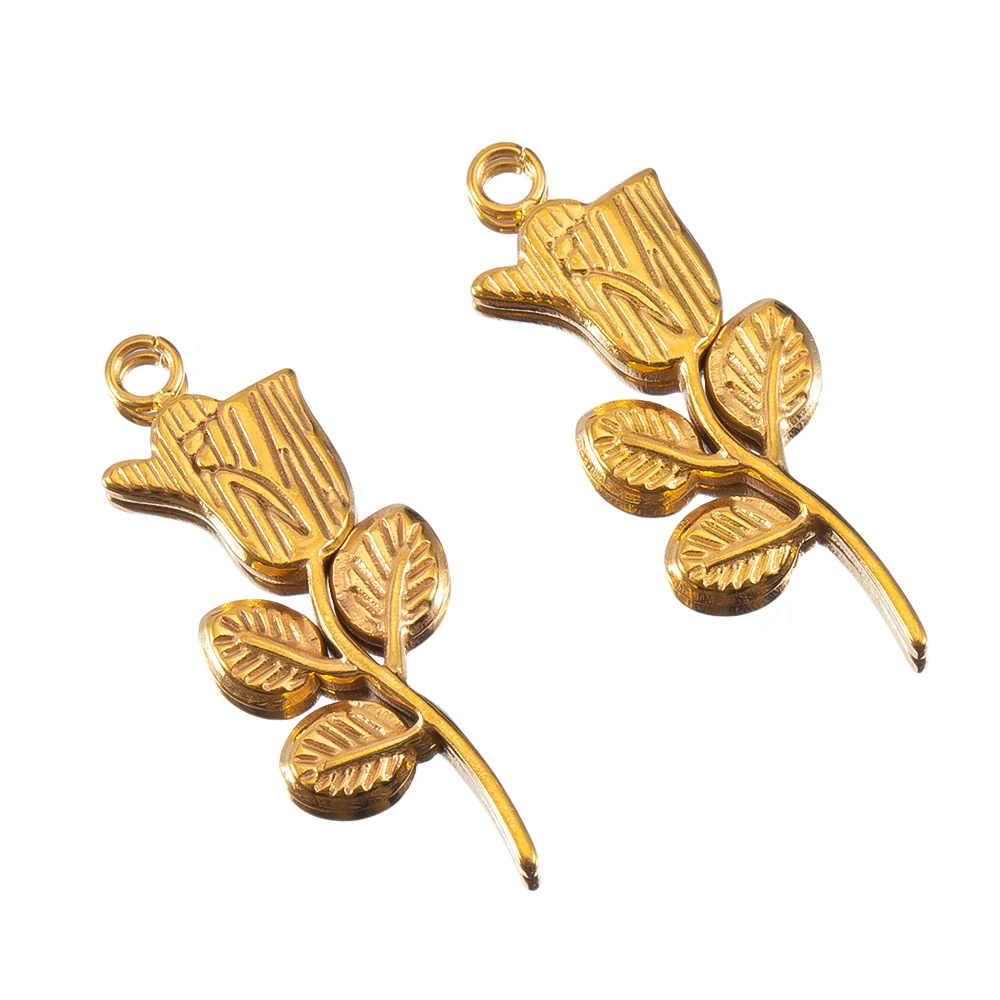 2pcs Stainless Steel Zircon Heart Star Butterfly With Diamond Pendants Flower Charms for Jewelry Making DIY Bracelet Accessories
2pcs Stainless Steel Zircon Heart Star Butterfly With Diamond Pendants Flower Charms for Jewelry Making DIY Bracelet Accessories