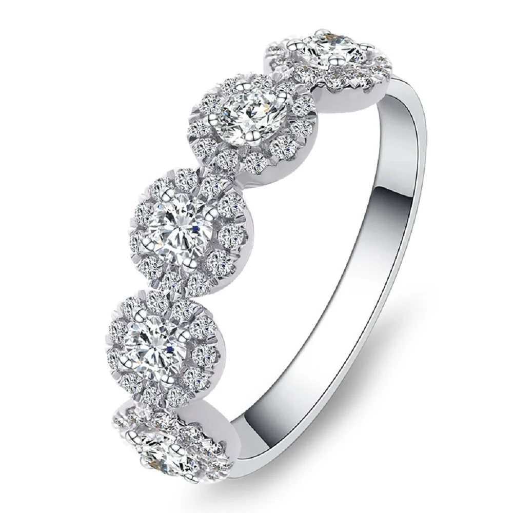 18K AU750 Gold Ring Moissaint Diamond D VVS1 Ring Wedding Engagement Party Holiday Gift Can pass the diamond test
18K AU750 Gold Ring Moissaint Diamond D VVS1 Ring Wedding Engagement Party Holiday Gift Can pass the diamond test