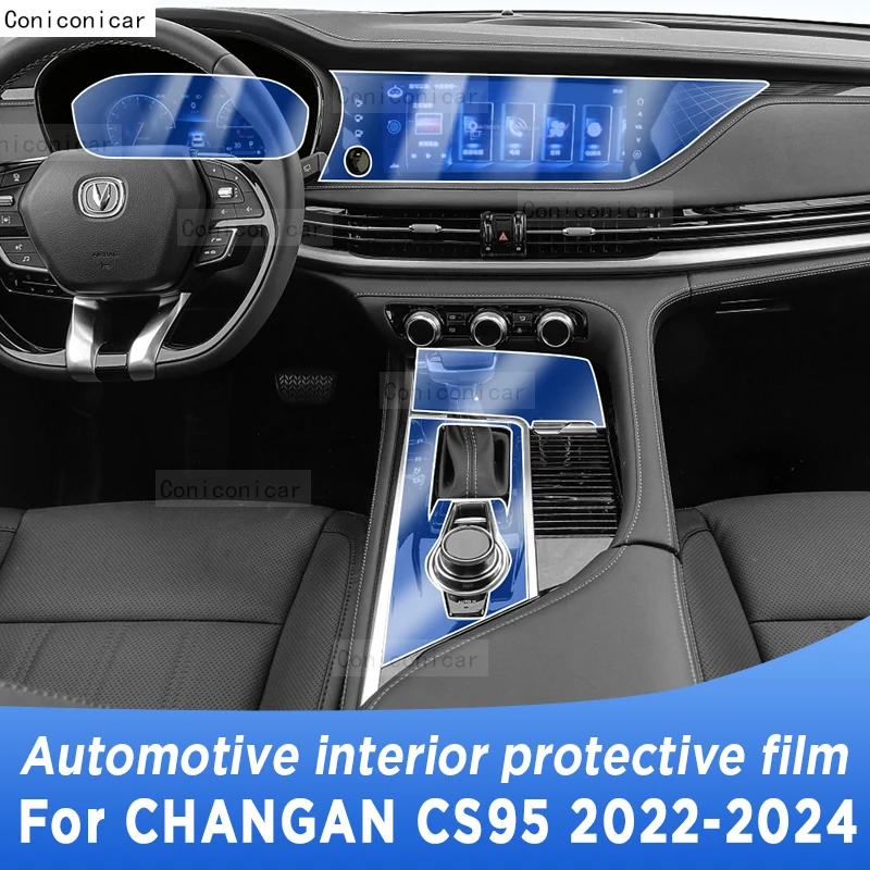 For CHANGAN CS95 2022-2024 Center Console Gear Panel Screen TPU Car Interior Protective Film Anti-Scratch Repair Sticker
For CHANGAN CS95 2022-2024 Center Console Gear Panel Screen TPU Car Interior Protective Film Anti-Scratch Repair Sticker