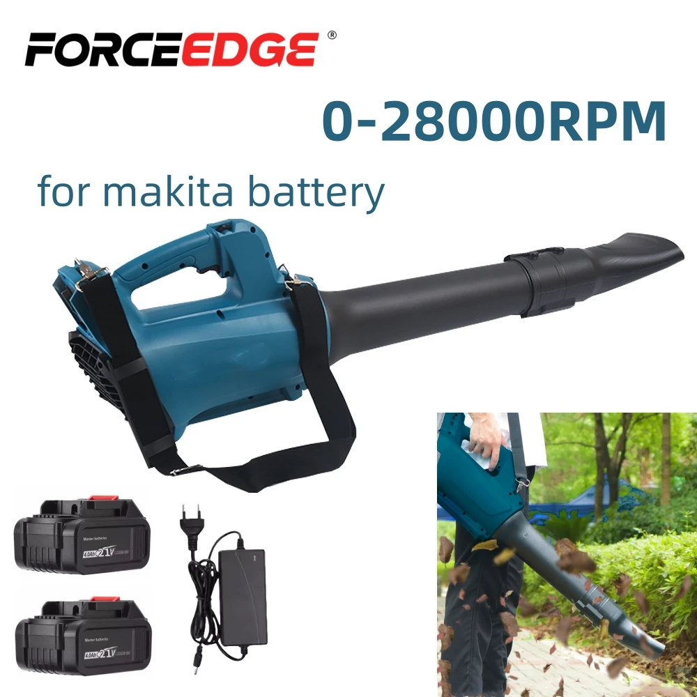 Powerful 18V Brushless Cordless Leaf Blower 4000mAh High-Speed Electric Blower for Leaves/Snow for 18V/21V Makita Battery
Powerful 18V Brushless Cordless Leaf Blower 4000mAh High-Speed Electric Blower for Leaves/Snow for 18V/21V Makita Battery