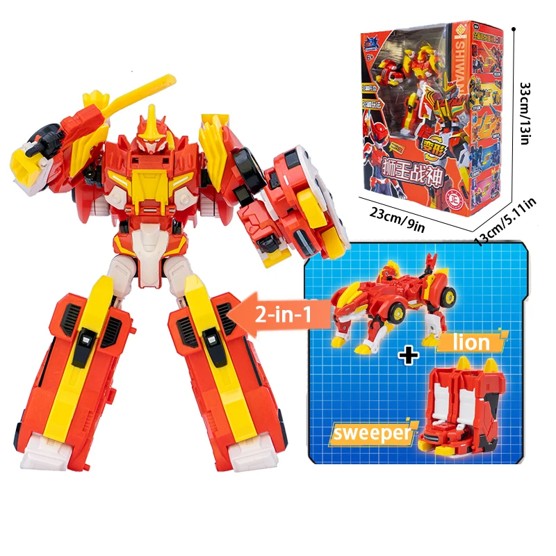 2 in 1 MechWarrior Transform Combined Robot Figures Mecha Deformation Model Animals, Furniture Puzzle Toys Boys' Toy Collection
2 in 1 MechWarrior Transform Combined Robot Figures Mecha Deformation Model Animals, Furniture Puzzle Toys Boys' Toy Collection