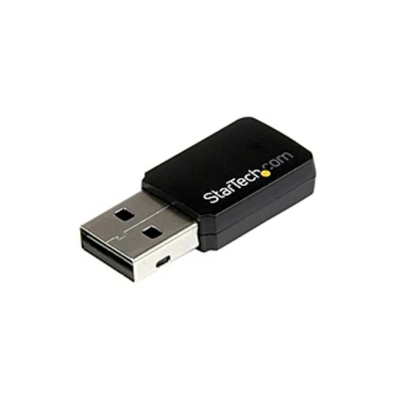 StarTechcom USB433WACDB USB 20 AC600 Мини двухдиапазонный сетевой адаптер беспроводной сети переменного тока — адаптер Wi-Fi 1T1R 80211ac — добавление двухдиапазонного диапазона
StarTechcom USB433WACDB USB 20 AC600 Мини двухдиапазонный сетевой адаптер беспроводной сети переменного тока — адаптер Wi-Fi 1T1R 80211ac — добавление двухдиапазонного диапазона