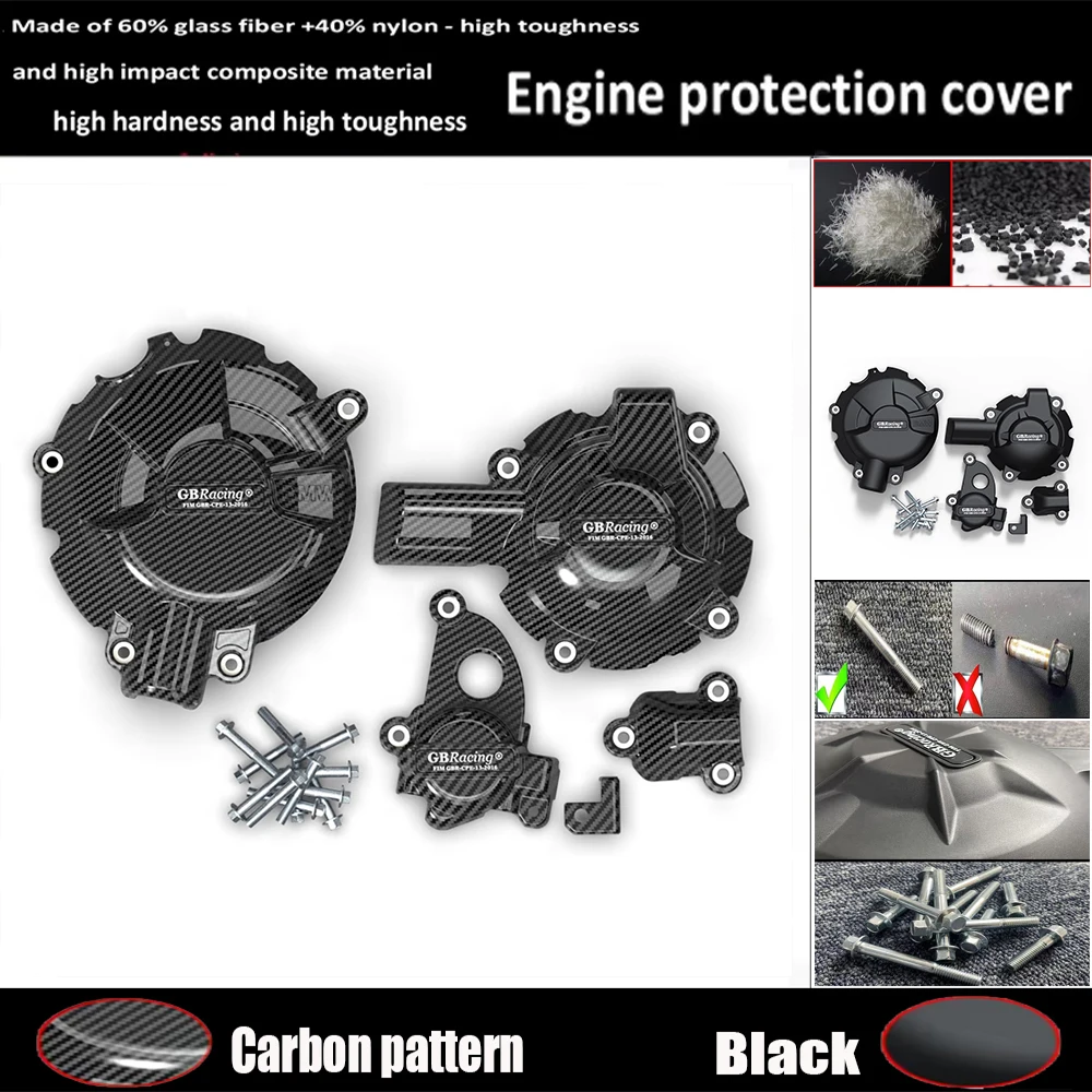Motorcycles Engine Protection Cover Set For BMW S1000R 2021-2025 S1000RR 2019-2025 M1000RR 2019-2024
Motorcycles Engine Protection Cover Set For BMW S1000R 2021-2025 S1000RR 2019-2025 M1000RR 2019-2024