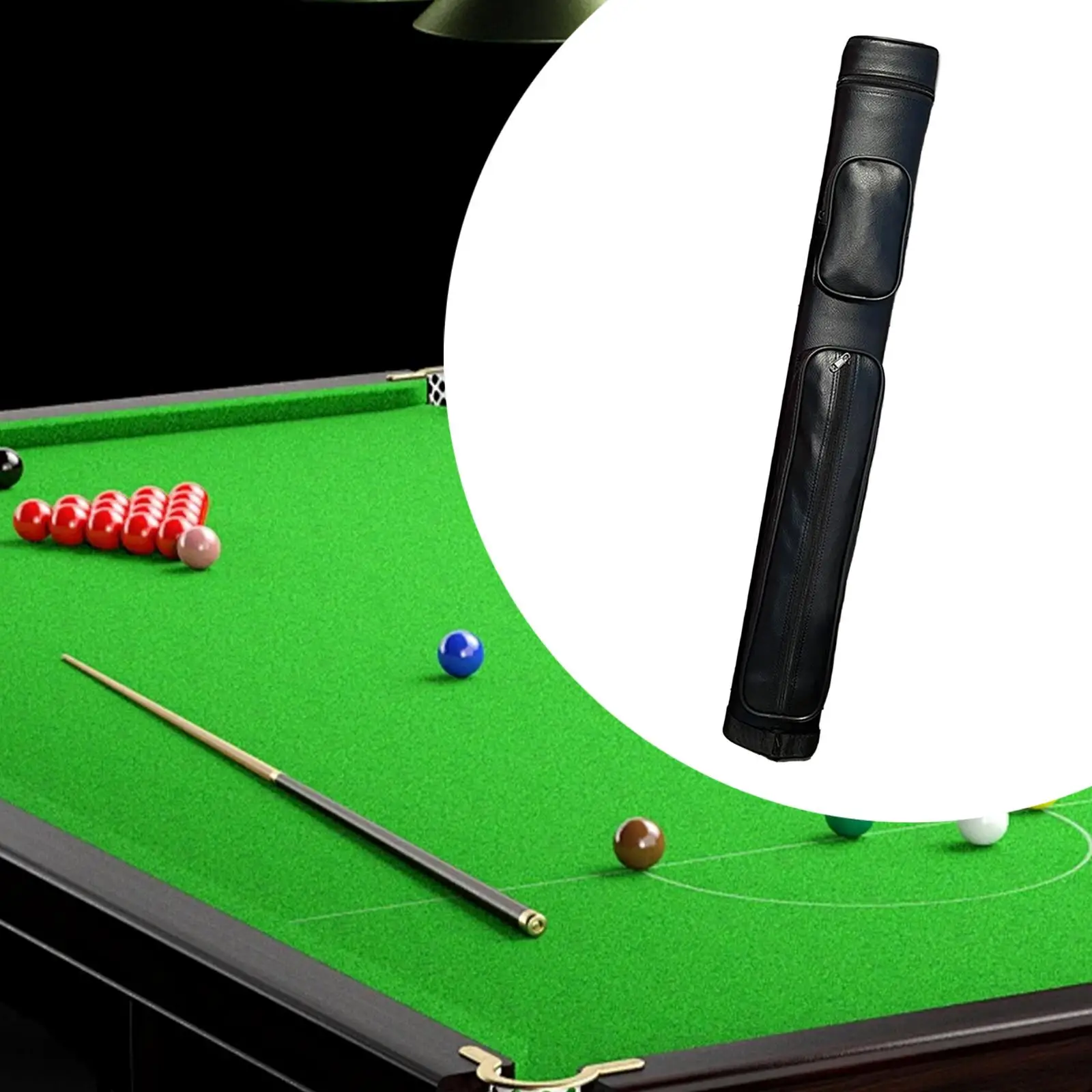Pool Cue Sticks Bag Storage Pouch 1/2 Jointed Cue Case Lightweight Protective Portable Dustproof Container Carrying Bag
Pool Cue Sticks Bag Storage Pouch 1/2 Jointed Cue Case Lightweight Protective Portable Dustproof Container Carrying Bag
