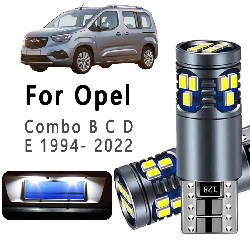 2Pcs T10 Car LED Bulbs Parking Lamp For Opel Vauxhall Combo B C D E 1994- 2016 2017 2018 2019 2022 Car License Plate Lights
2Pcs T10 Car LED Bulbs Parking Lamp For Opel Vauxhall Combo B C D E 1994- 2016 2017 2018 2019 2022 Car License Plate Lights