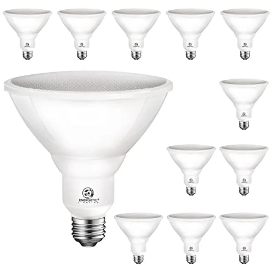 Energetic PAR38 Outdoor LED Flood Light Bulb,,90 Watt Equivalent, Wet Rated, 900LM, E26 Base, Non-Dimmable, 12 Pack
Energetic PAR38 Outdoor LED Flood Light Bulb,,90 Watt Equivalent, Wet Rated, 900LM, E26 Base, Non-Dimmable, 12 Pack