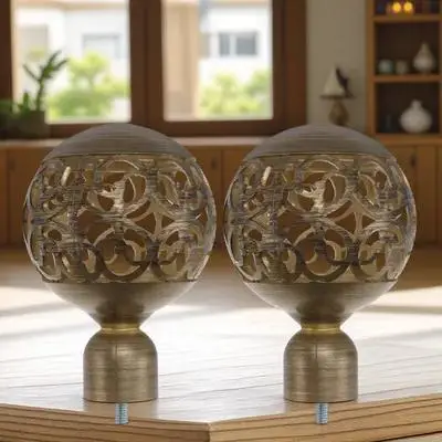 2Pcs Curtain Pole Accessories Decorative Curtain Rod Ends Smooth Finish Easy Install for Bedroom Dorm Apartment Home Decor
2Pcs Curtain Pole Accessories Decorative Curtain Rod Ends Smooth Finish Easy Install for Bedroom Dorm Apartment Home Decor