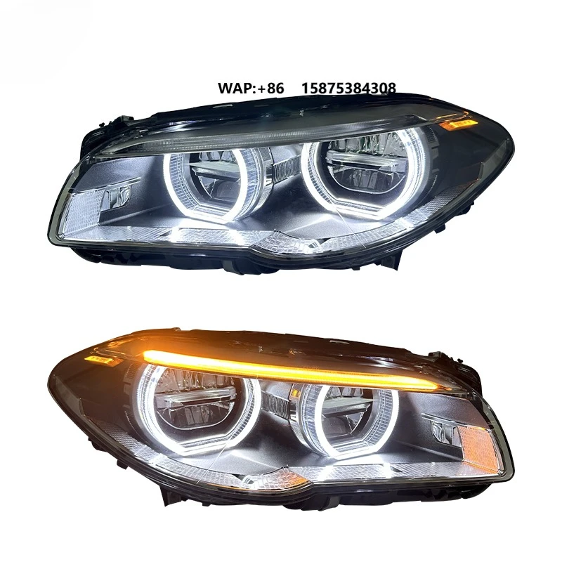 YU GUANG Headlight for 5 Series F10 Headlamp 2010-2017 F10 Upgrade Angel Eyes Led Head Light Cars Head Light Assembly DRL
YU GUANG Headlight for 5 Series F10 Headlamp 2010-2017 F10 Upgrade Angel Eyes Led Head Light Cars Head Light Assembly DRL