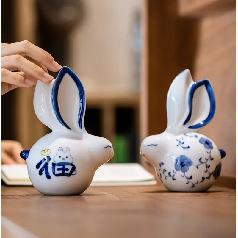 Ceramic Simulated Animals Living Room Miniature Items Double-sided Hand Painted Rabbit Oment Office Decoration Handmade Artworks
Ceramic Simulated Animals Living Room Miniature Items Double-sided Hand Painted Rabbit Oment Office Decoration Handmade Artworks