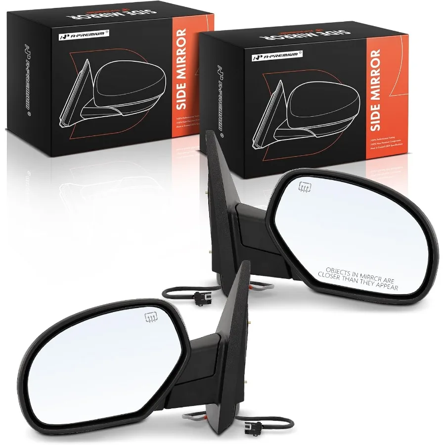 Pair 2 Side View Mirror Compatible with Chevy GMC Silverado 1500 2500 3500 HD Avalanche Suburban Tahoe Sierra Yukon Power Heate
Pair 2 Side View Mirror Compatible with Chevy GMC Silverado 1500 2500 3500 HD Avalanche Suburban Tahoe Sierra Yukon Power Heate