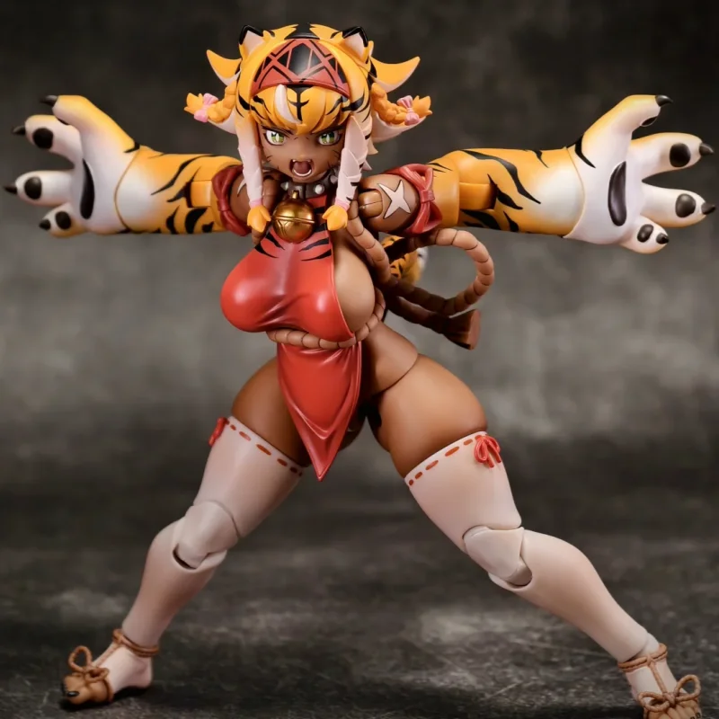 SnailShell Garu Tiger Girl Rena Bunny Girl Action Figure Movable Model With Adjustable Eyeball Multiple Accessories For Fans
SnailShell Garu Tiger Girl Rena Bunny Girl Action Figure Movable Model With Adjustable Eyeball Multiple Accessories For Fans