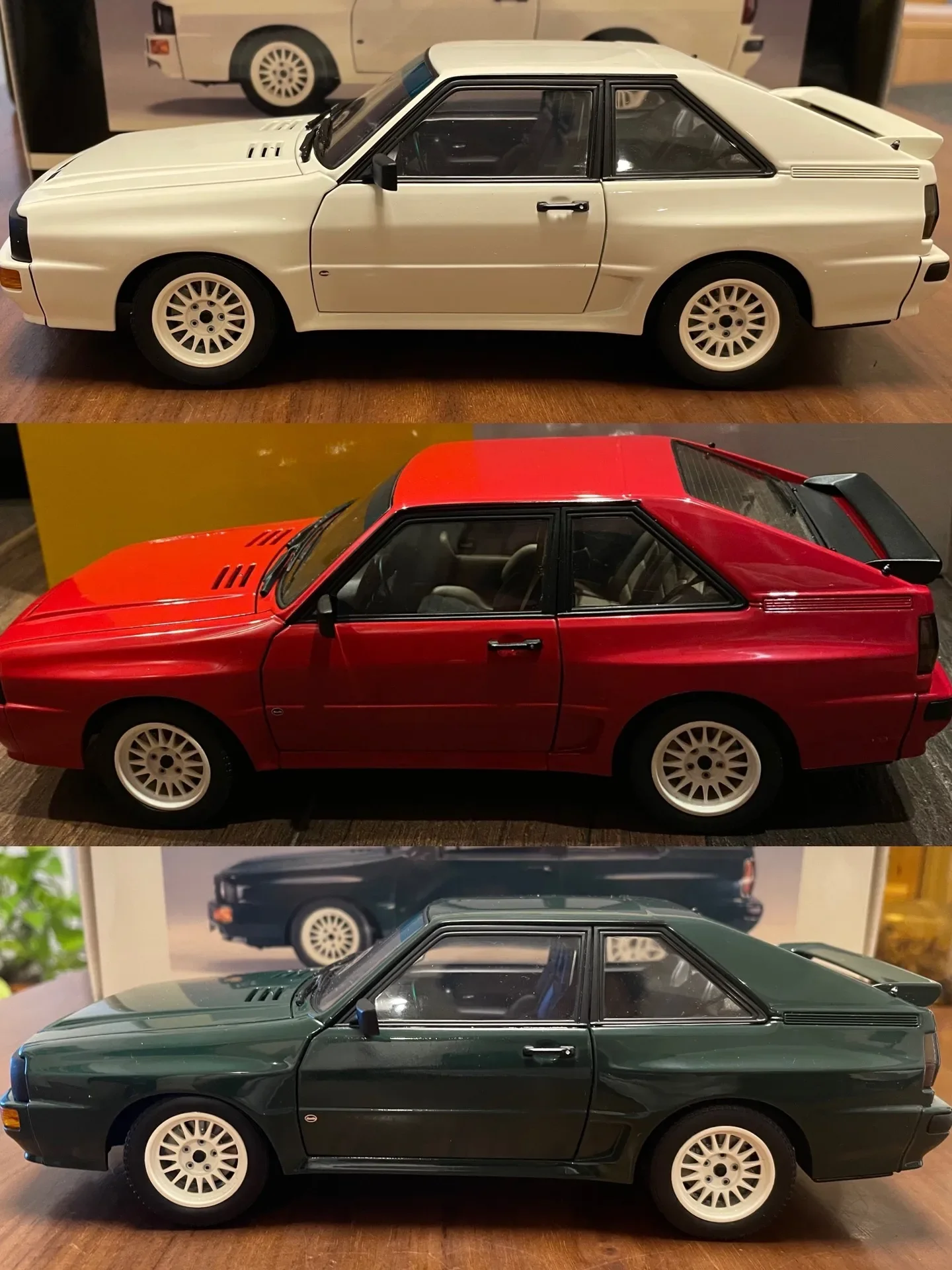 Модель автомобиля Autoart 1:18 Sport Quattro 1984, лимитированная серия, полностью открывающаяся, из металлического сплава, статическая, подарок
Модель автомобиля Autoart 1:18 Sport Quattro 1984, лимитированная серия, полностью открывающаяся, из металлического сплава, статическая, подарок
