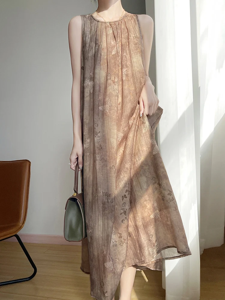 New Chinese Sle Retro round Ne Svel Dr Women's Loose Printed Long Dr Simple Commute A-Line Skirt Summer Dr
New Chinese Sle Retro round Ne Svel Dr Women's Loose Printed Long Dr Simple Commute A-Line Skirt Summer Dr