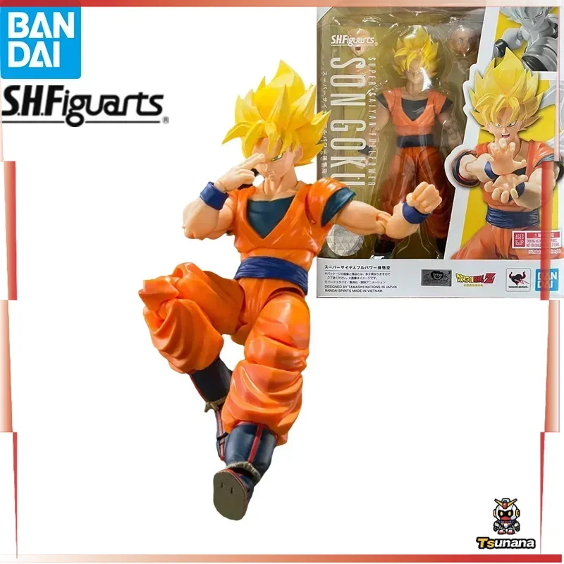 In Stock Bandai S.H.Figuarts Dragon Ball Z Super Saiyan Full Power Son Goku Figure Anime Action Model Collectible Toys Gift
In Stock Bandai S.H.Figuarts Dragon Ball Z Super Saiyan Full Power Son Goku Figure Anime Action Model Collectible Toys Gift
