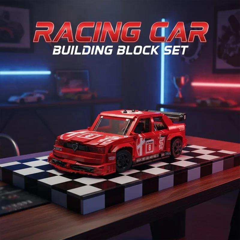Набор строительных блоков для сборки гоночного автомобиля из 1504 деталей - модель для сборки, игрушка для украшения дома, идеальный праздничный подарок для детей и взрослых
Набор строительных блоков для сборки гоночного автомобиля из 1504 деталей - модель для сборки, игрушка для украшения дома, идеальный праздничный подарок для детей и взрослых