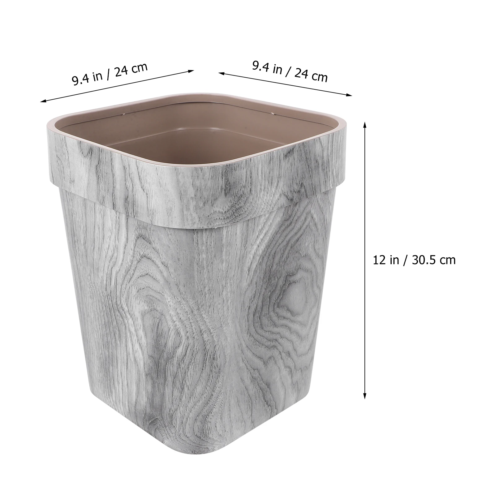 Retro Small Room Trash Can Garbage Bin Wastebasket Home Office Brown PP Material Daily Life Convenience Decorative Storage
Retro Small Room Trash Can Garbage Bin Wastebasket Home Office Brown PP Material Daily Life Convenience Decorative Storage