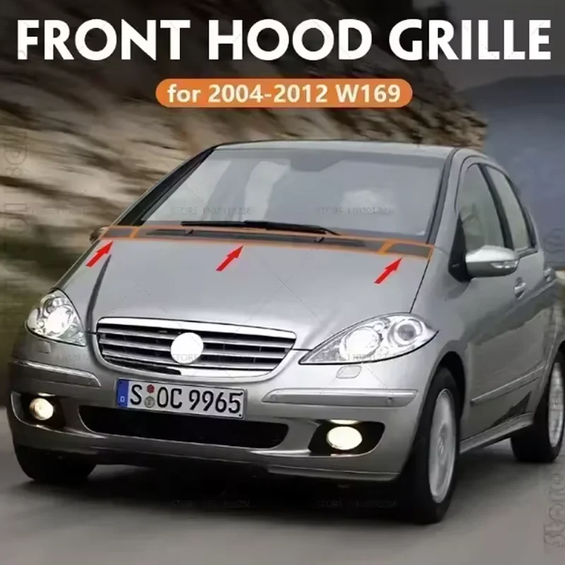 2004-2012 W169 for Mercedes Benz A Class A150 A160 A170 A180 A200 Front Hood Vent Cover Grille 1698300075 1698300175 1698360018
2004-2012 W169 for Mercedes Benz A Class A150 A160 A170 A180 A200 Front Hood Vent Cover Grille 1698300075 1698300175 1698360018