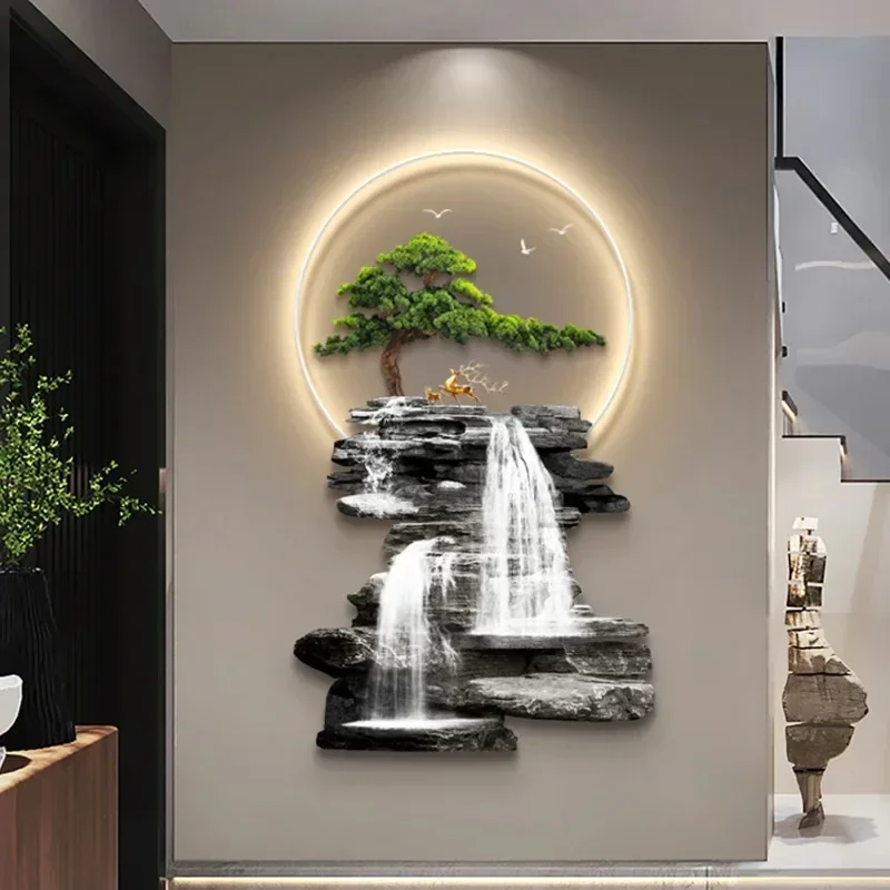 Home Decor Crystal Porcelain Acrylic Painting Hanging Pieces Living Room Decoration Light Circle 3d wall painting with lights
Home Decor Crystal Porcelain Acrylic Painting Hanging Pieces Living Room Decoration Light Circle 3d wall painting with lights
