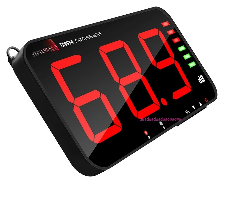Large screen noise meter TA654B wall-mounted sound level meter, environmental noise meter
Large screen noise meter TA654B wall-mounted sound level meter, environmental noise meter