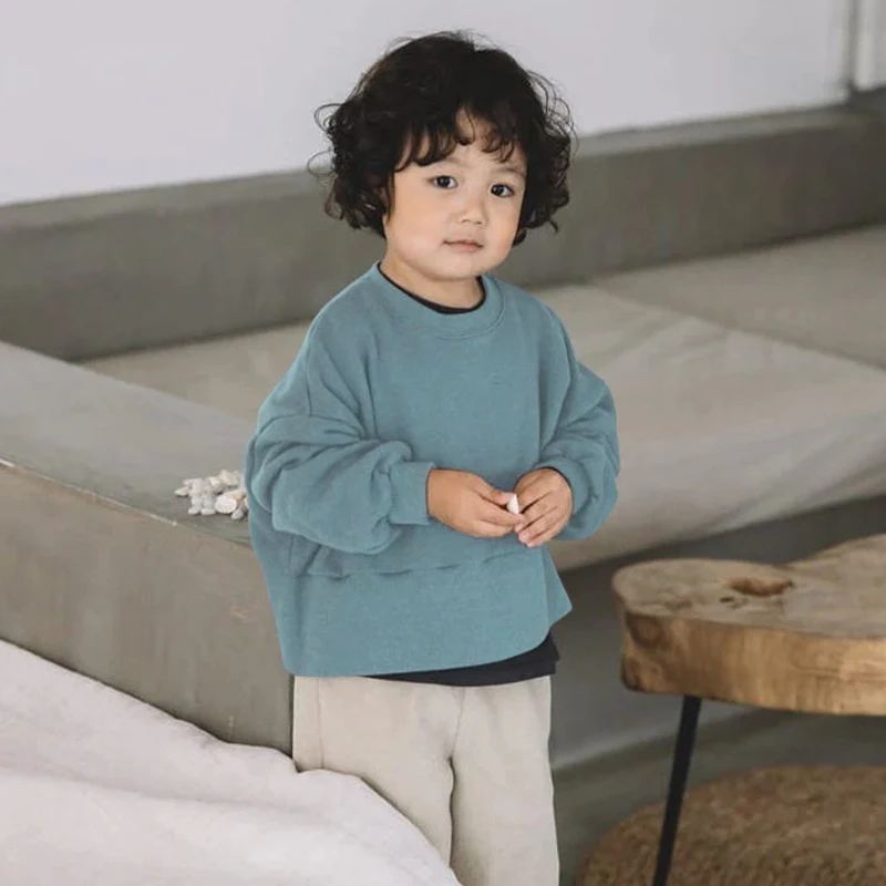 Autumn Round Neck Thickened Fleece Warm Children's Sweater 2023 New Baby Kids Casual Splicing Thread Long-Sleeved Sweatshirts
Autumn Round Neck Thickened Fleece Warm Children's Sweater 2023 New Baby Kids Casual Splicing Thread Long-Sleeved Sweatshirts