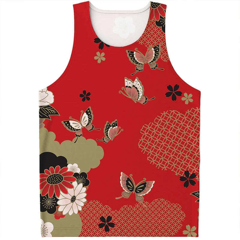 Men's Sleeveless Vest Flower Pattern Harajuku Men Women Tank Top Round Neck Clothing Daily Fitness Fashion Streetwear Tees Tops
Men's Sleeveless Vest Flower Pattern Harajuku Men Women Tank Top Round Neck Clothing Daily Fitness Fashion Streetwear Tees Tops