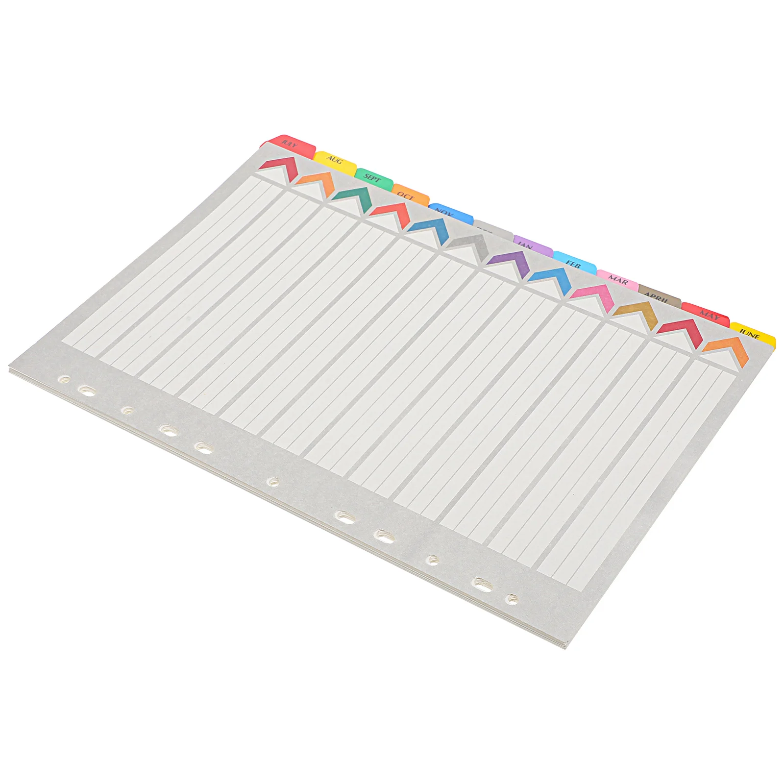 12 Sheets Page Notebook Tabs Notebook Binder Tabs Dividers Stationery Supplies Binder Dividers File Separators
12 Sheets Page Notebook Tabs Notebook Binder Tabs Dividers Stationery Supplies Binder Dividers File Separators