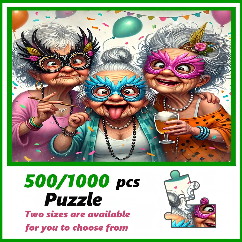 A high-quality 500/1000-piece puzzle, perfect for adults, is a fun family game that helps relieve stress and is great for birthd
A high-quality 500/1000-piece puzzle, perfect for adults, is a fun family game that helps relieve stress and is great for birthd