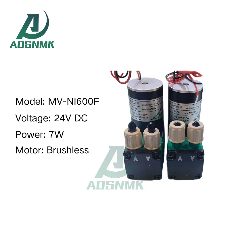 MV-NI600F self-priming diaphragm liquid miniature vacuum pump, brushless gas-liquid dual-purpose sampling pump
MV-NI600F self-priming diaphragm liquid miniature vacuum pump, brushless gas-liquid dual-purpose sampling pump